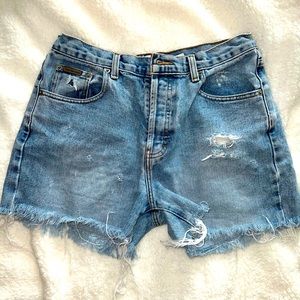 Vintage jean shorts